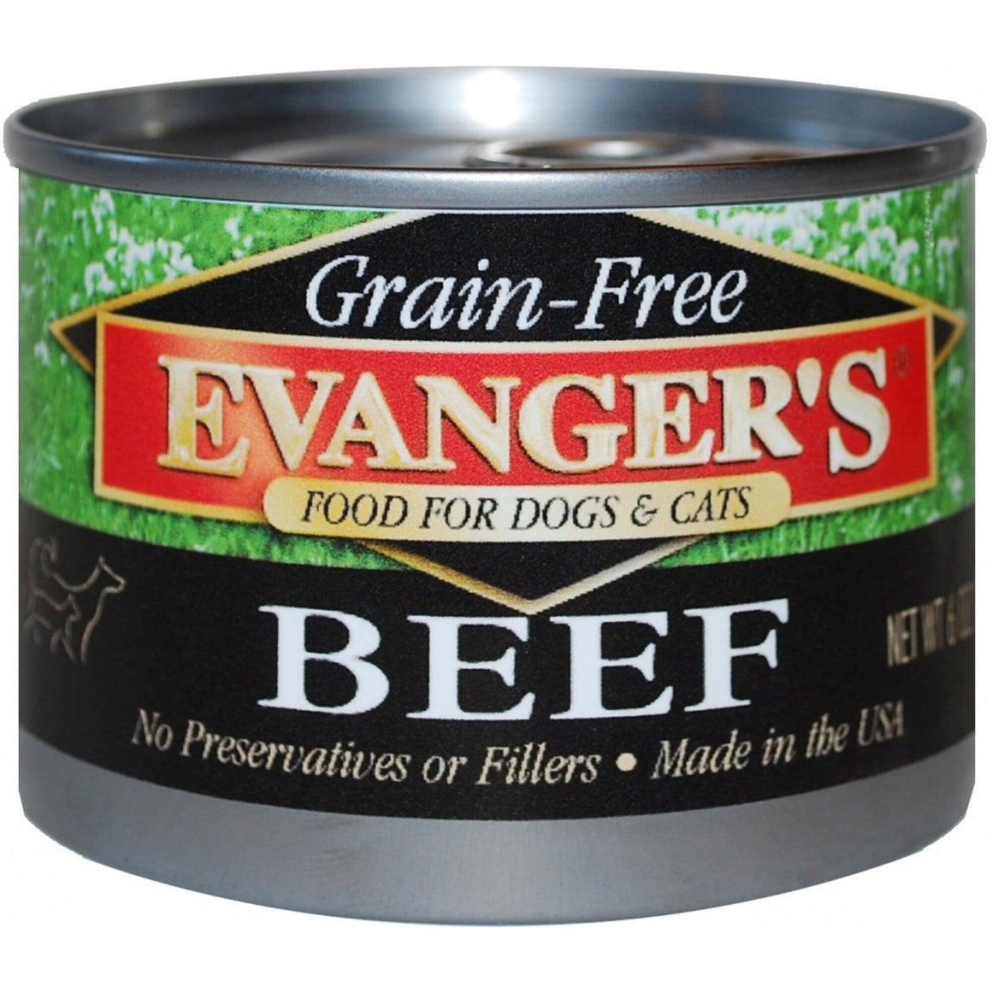 Evangers Grain Free Beef Canned Dog and Cat Food