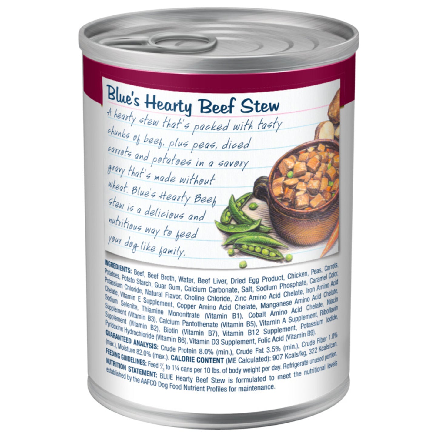 Blue Buffalo Blue's Hearty Beef Stew Canned Dog Food