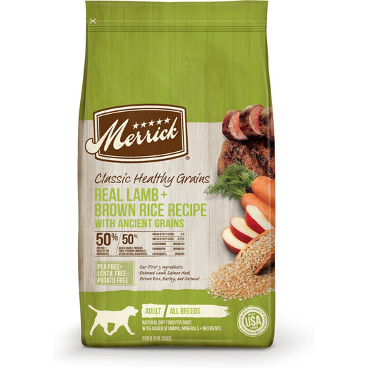 Merrick Classic Lamb & Brown Rice Recipe with Ancient Grains Dry Dog Food