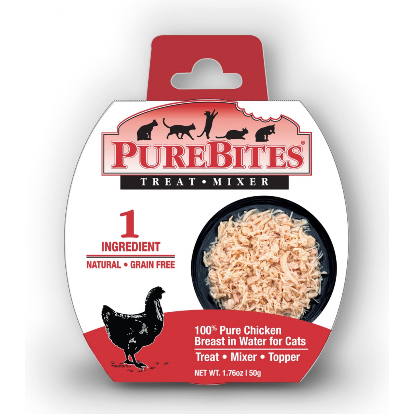 PureBites Mixers Chicken Breast in Water Cat Food Topper Treat
