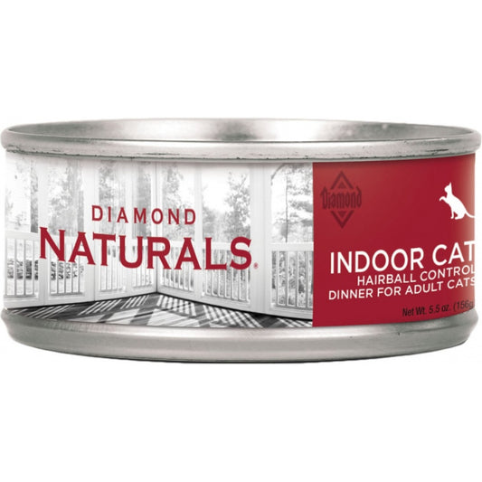 Diamond Naturals Indoor Hairball Control Adult Formula Canned Cat Food