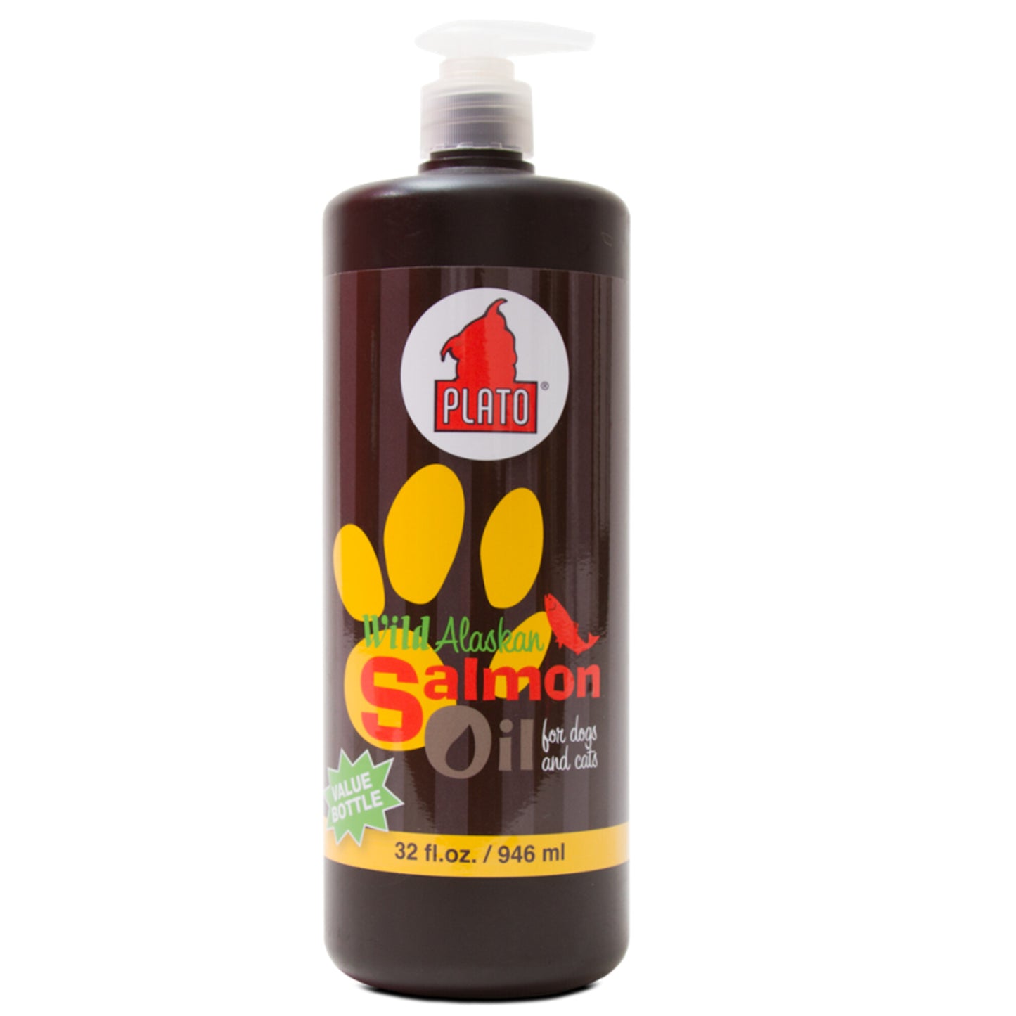 Plato Wild Alaskan Salmon Oil Topper For Dogs & Cats