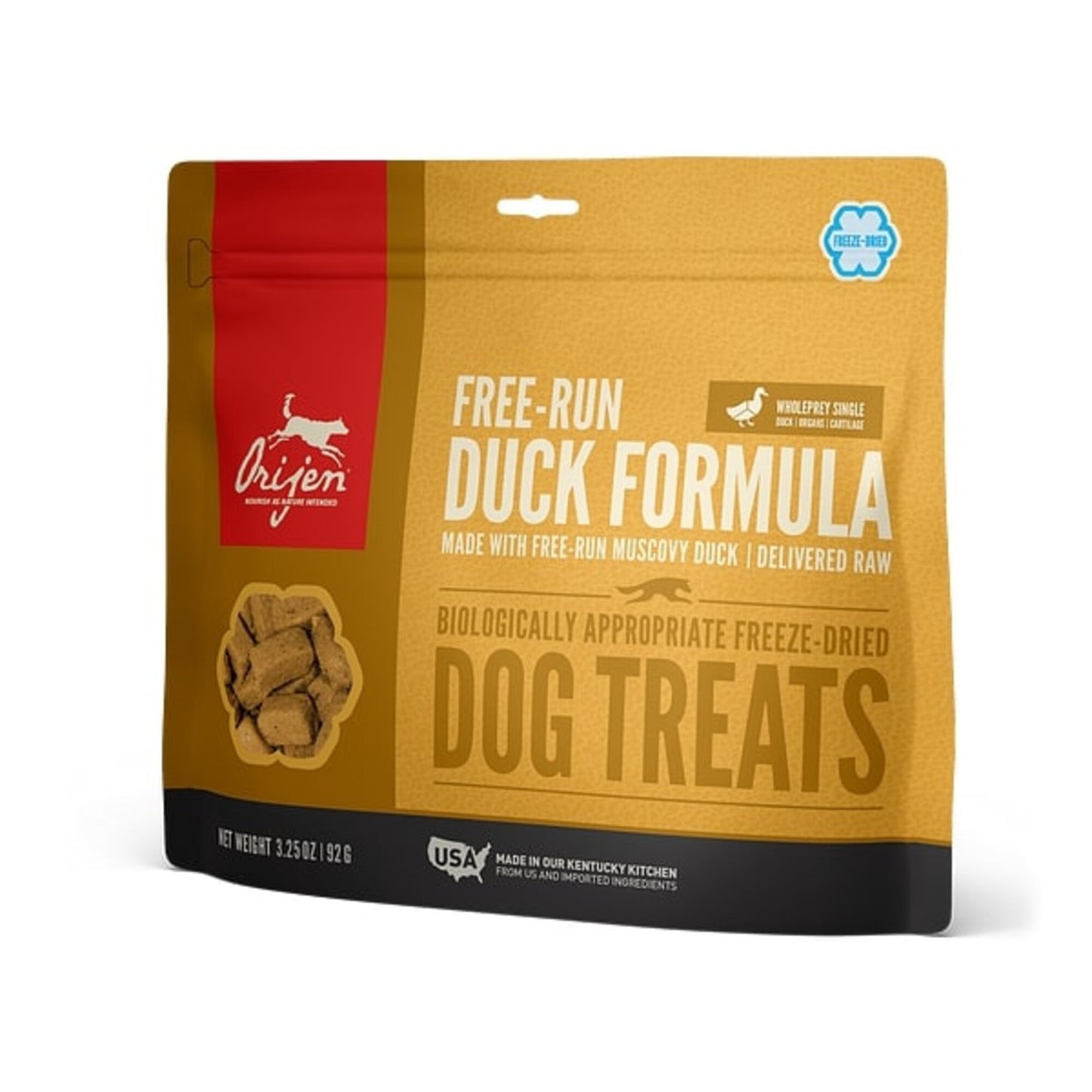 ORIJEN Freeze Dried Free Run Duck Dog Treats