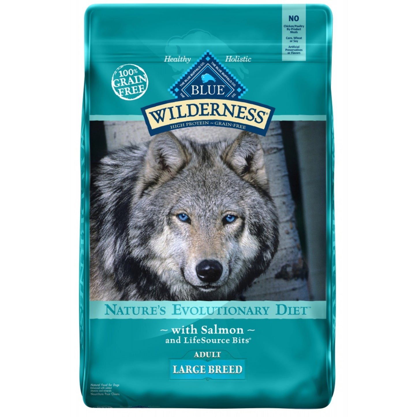 Blue Buffalo Wilderness High Protein Salmon Recipe Large Breed Dry Dog Food