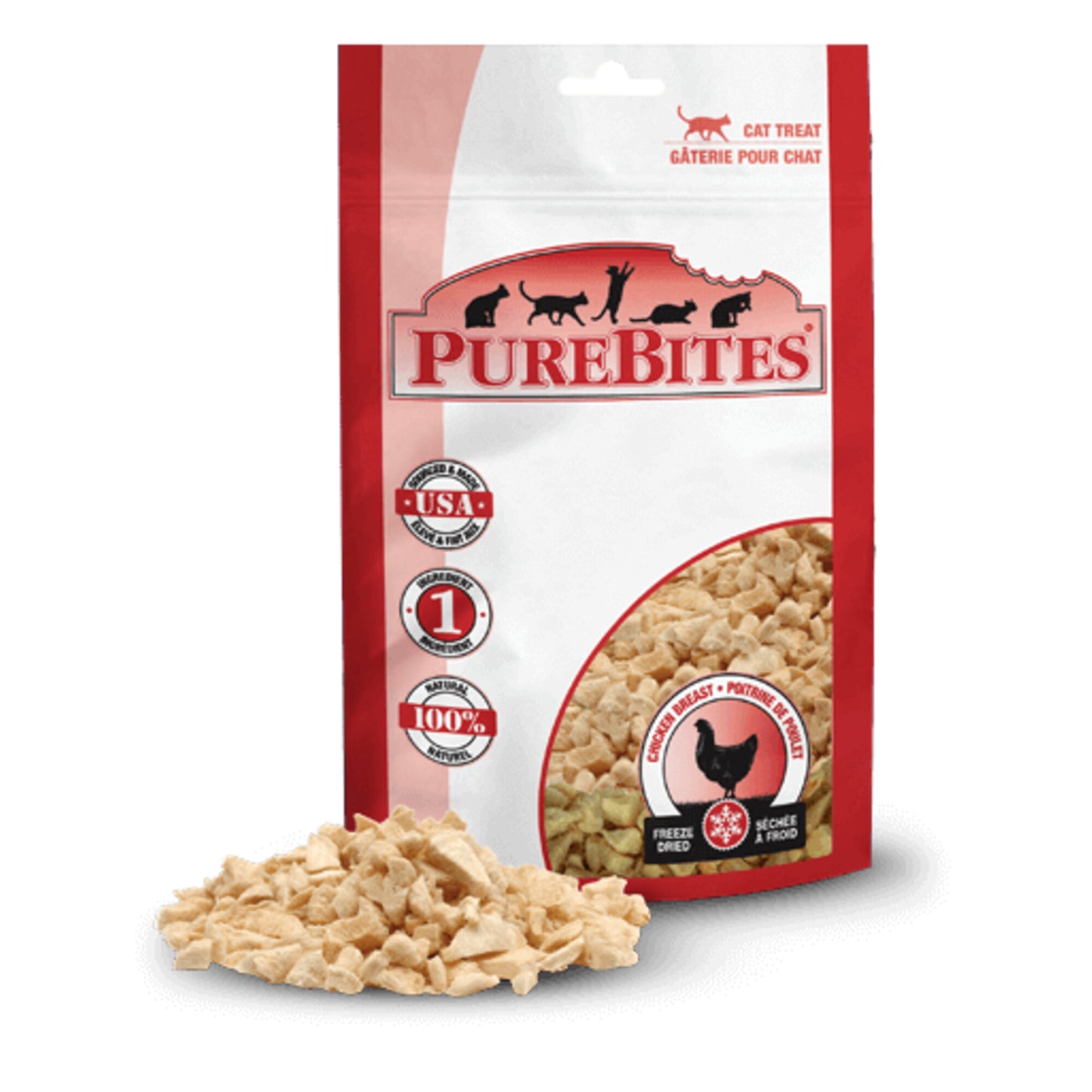 PureBites Freeze Dried Chicken Breast Cat Treats