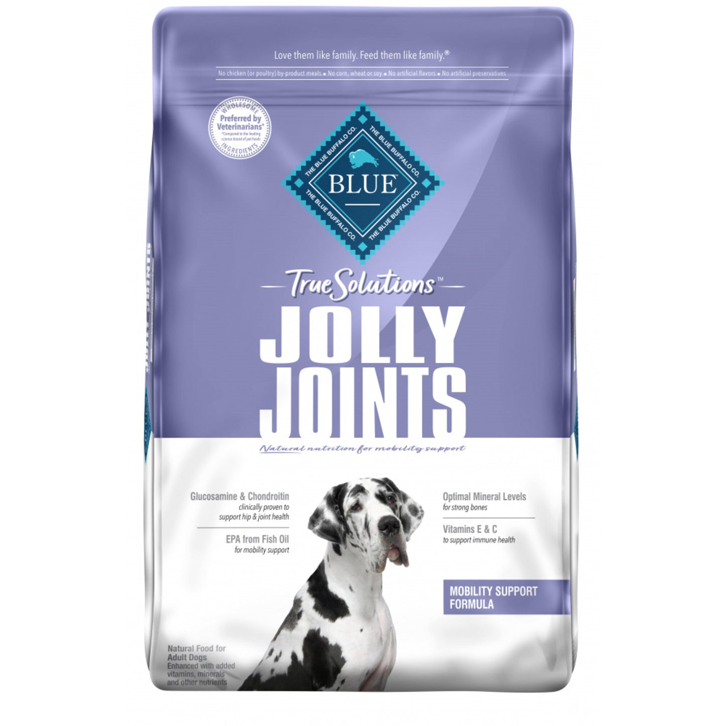 Blue Buffalo True Solutions Jolly Joints Natural Mobility Support Chicken Recipe Adult Dry Dog Food