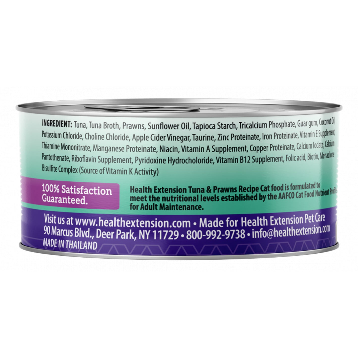 Health Extension Grain-Free Tuna and Prawns Recipe Canned Cat Food