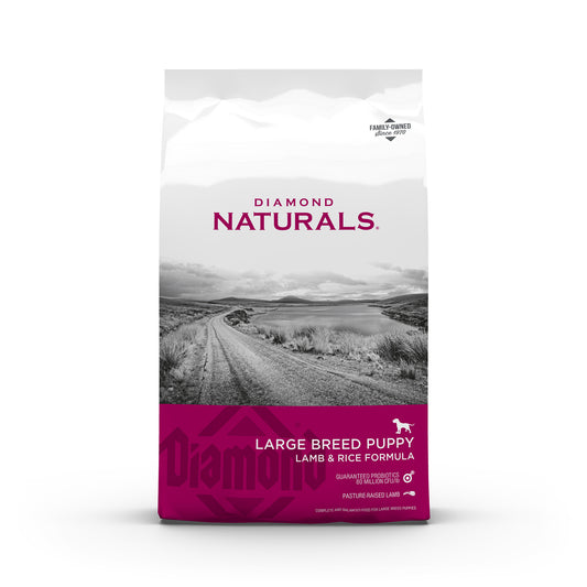 Diamond Naturals Large Breed Lamb & Rice Recipe Puppy Dry Food