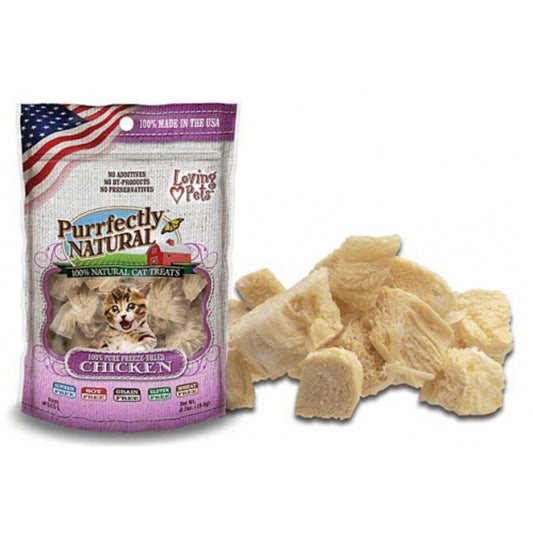 Loving Pets Purrfectly Natural Freeze Dried Chicken Cat Treats