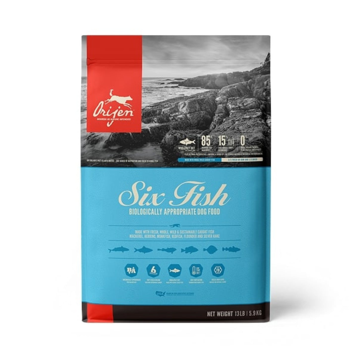 ORIJEN Six Fish Dry Dog Food