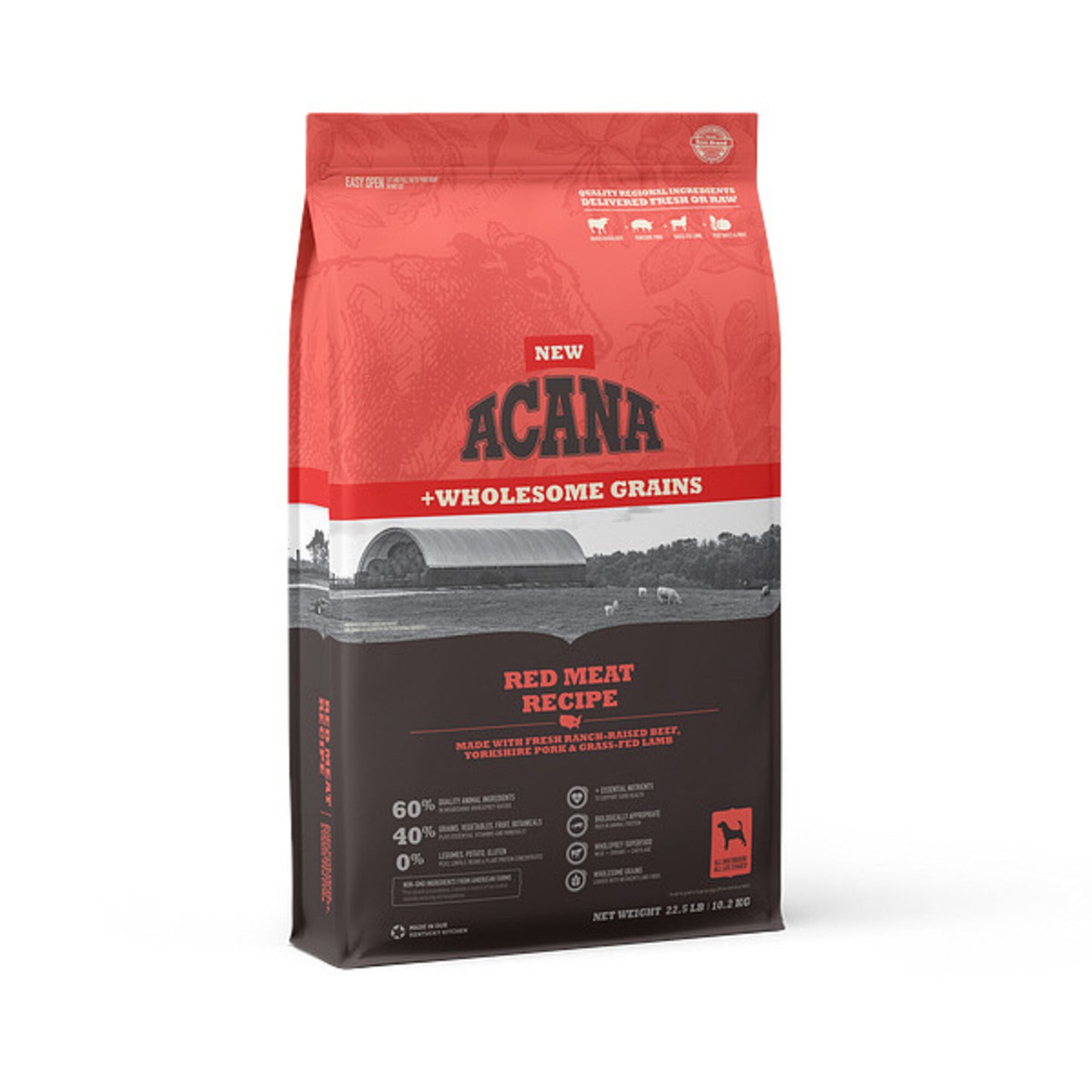 ACANA + Wholesome Grains Red Meat Recipe Dry Dog Food