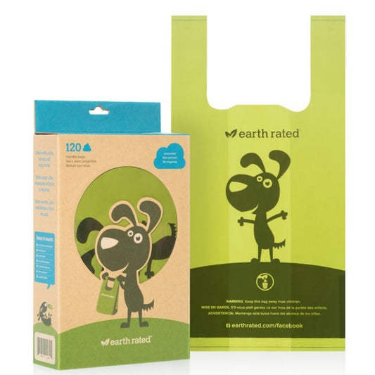 Earth Rated Handle Bags Unscented - 120 Count