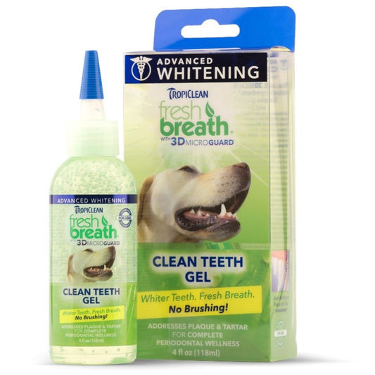 Tropiclean Fresh Breath Advanced Whitening Gel for Dogs