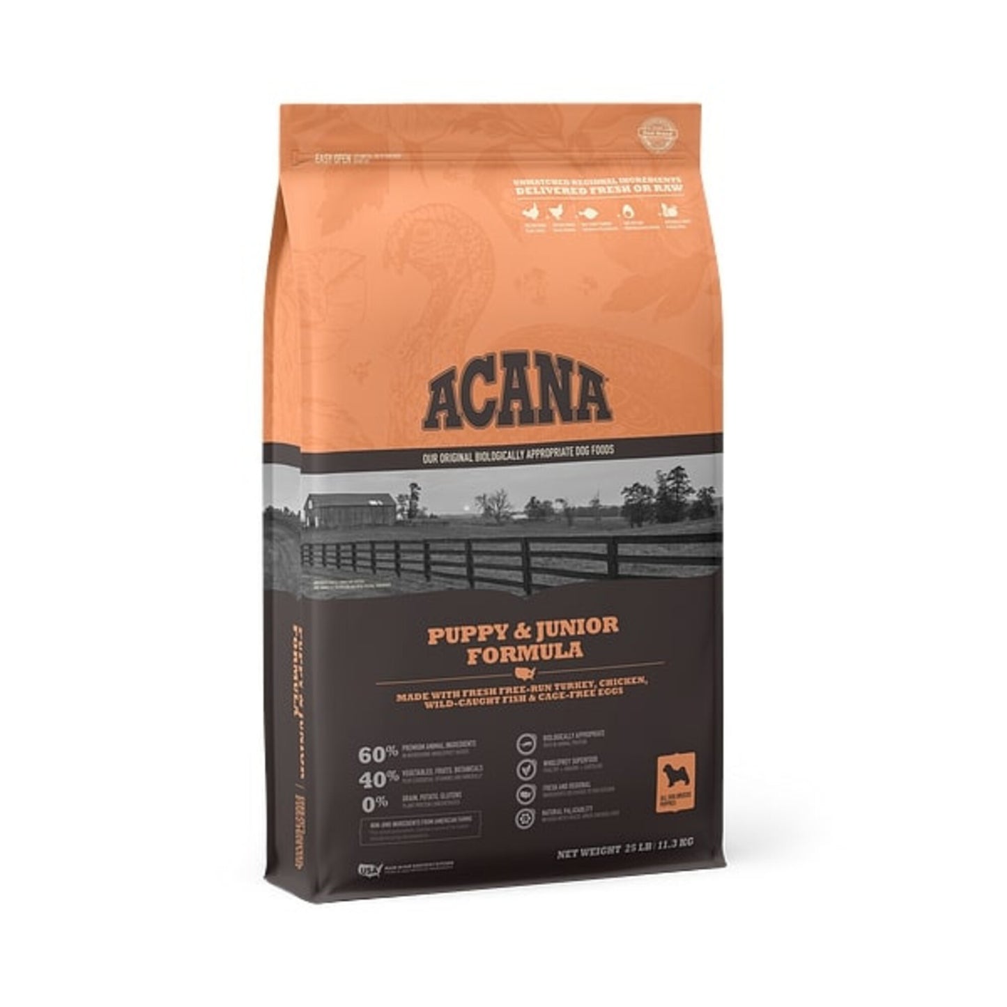 ACANA Puppy & Junior Formula Grain Free Dry Dog Food