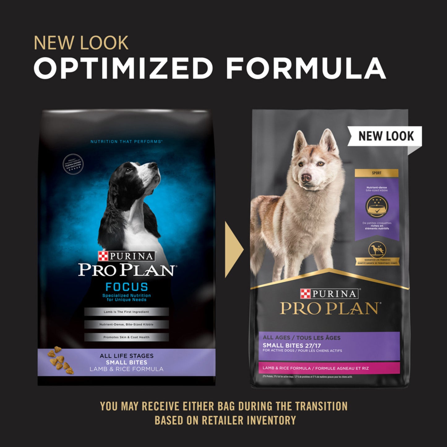 Purina Pro Plan Focus All Life Stages Small Bites Lamb & Rice Dry Dog Food