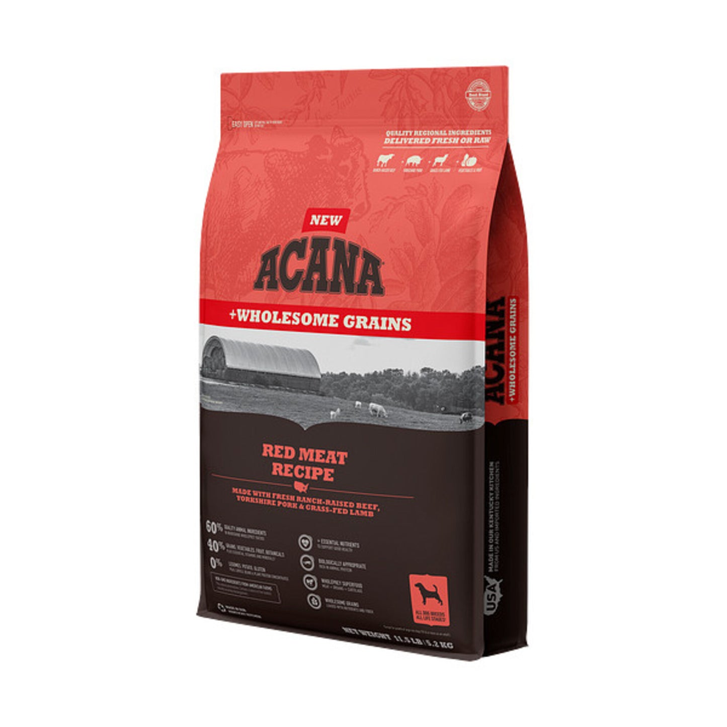 ACANA + Wholesome Grains Red Meat Recipe Dry Dog Food