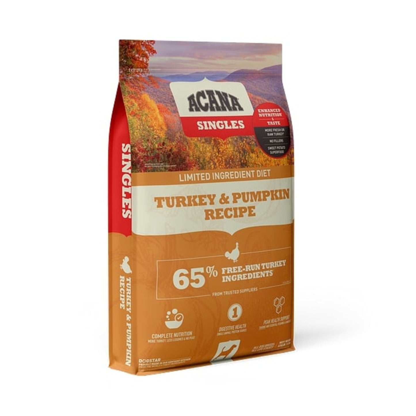 ACANA Singles Turkey & Pumpkin Recipe Grain Free Dry Dog Food