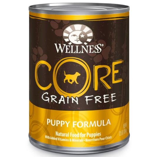 Wellness CORE Grain Free Natural Puppy Health Turkey, Chicken and Herring Recipe Wet Canned Dog Food
