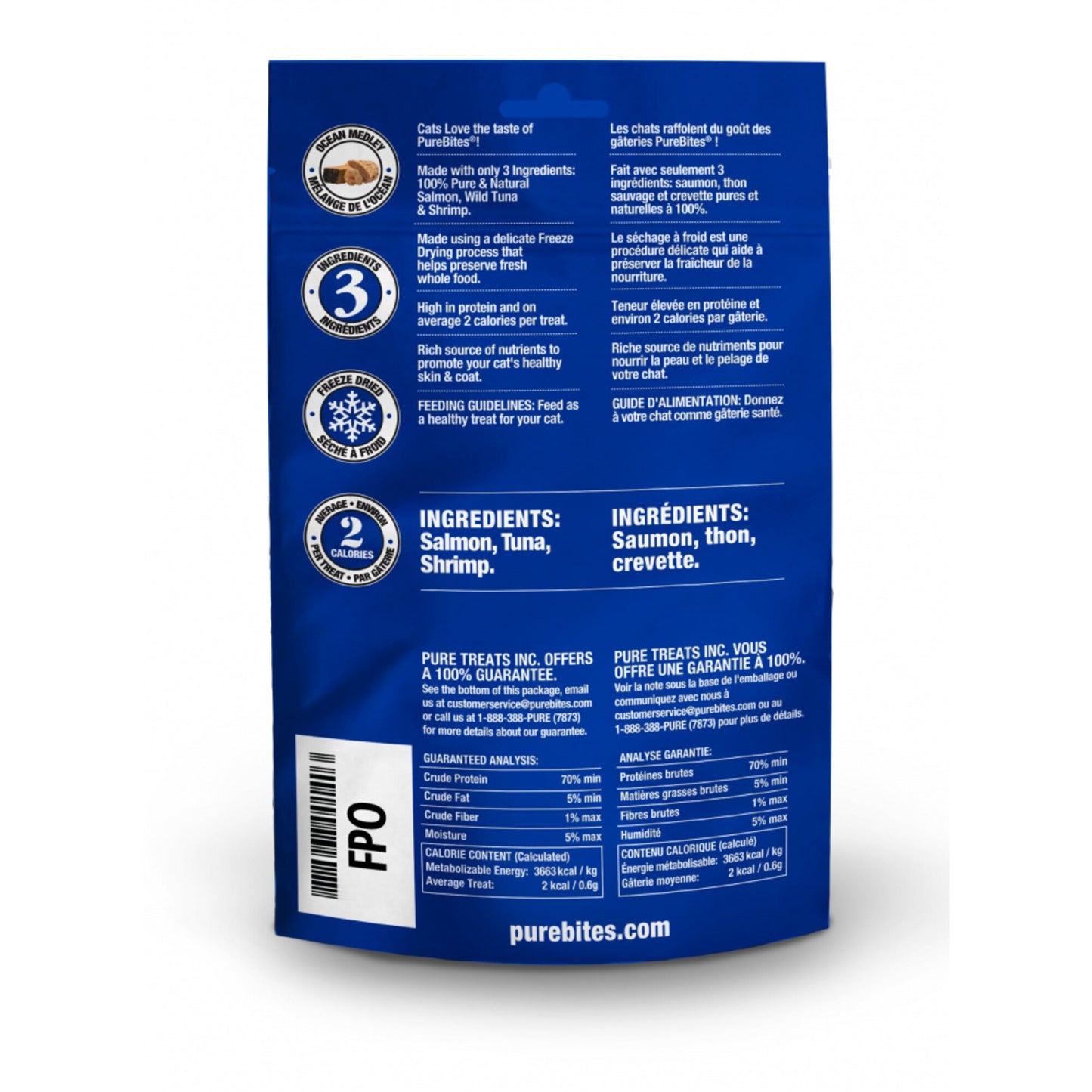 PureBites Ocean Medley Freeze Dried Cat Treats