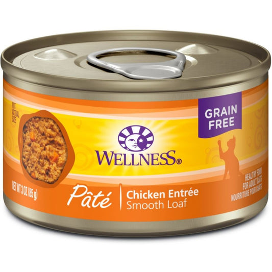 Wellness Complete Health Natural Grain Free Chicken Pate Wet Canned Cat Food