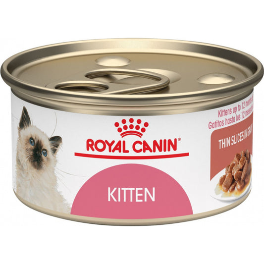 Royal Canin Feline Nutrition Kitten Instinctive Thin Slices in Gravy Canned Cat Food