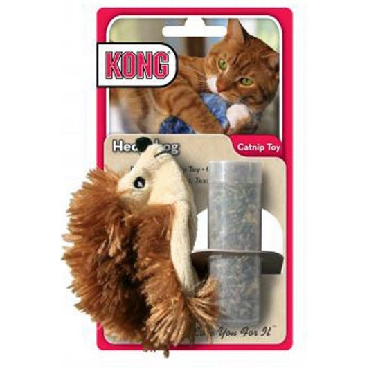 KONG Refillable Hedgehog Catnip Cat Toy