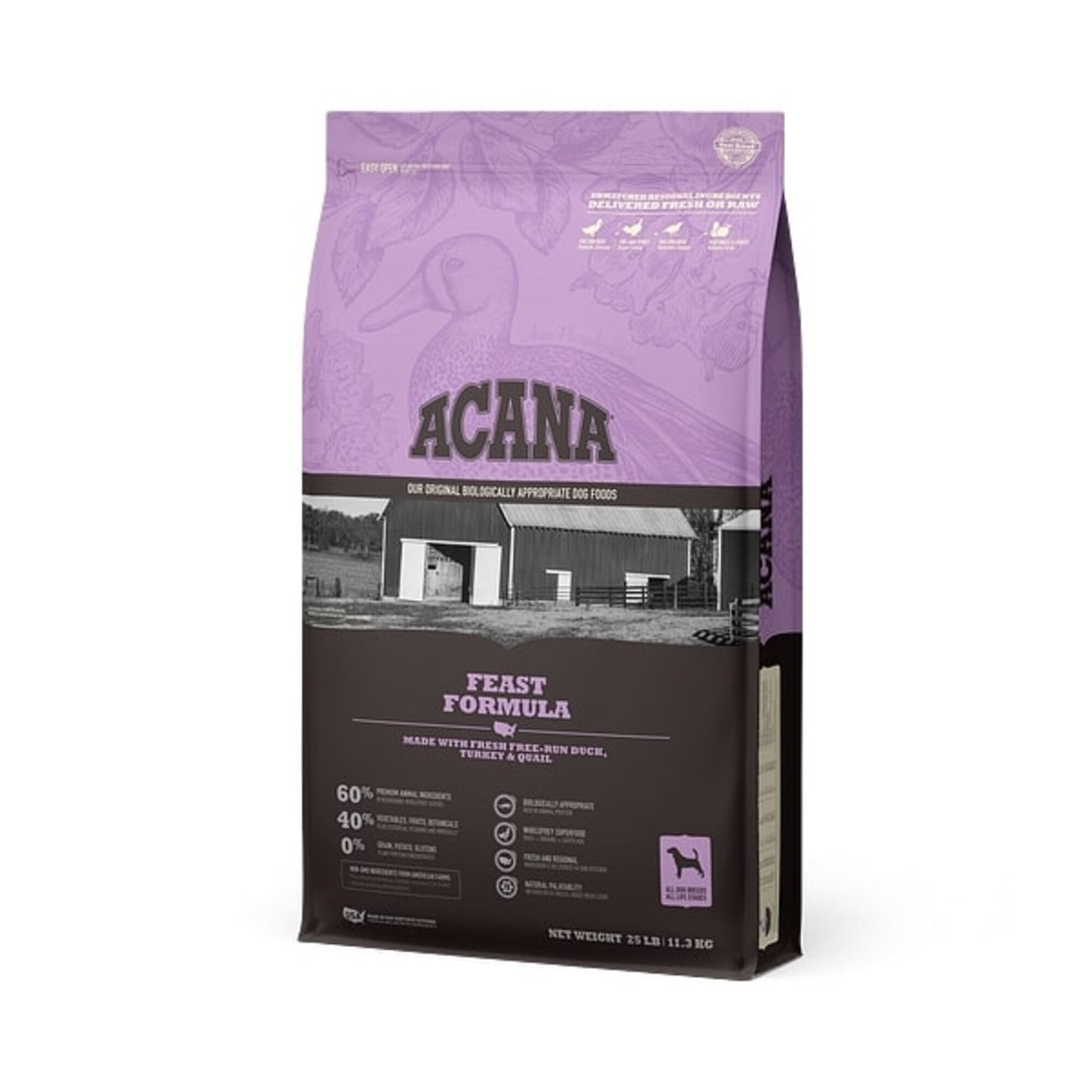 ACANA Feast Formula Grain Free Dry Dog Food