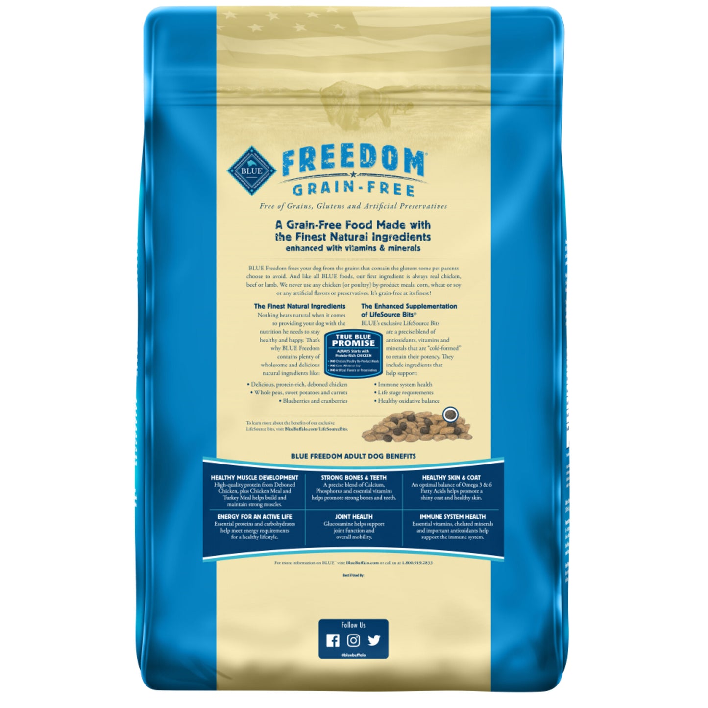 Blue Buffalo Freedom Grain Free Chicken Recipe Adult Dry Dog Food