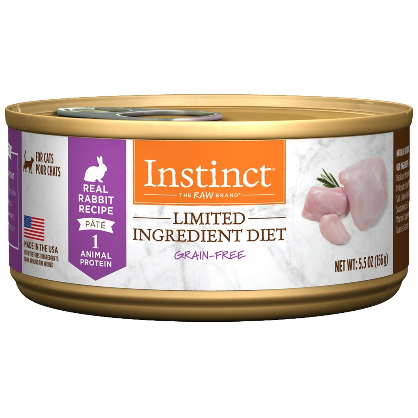 Instinct Grain Free LID Rabbit Canned Cat Food