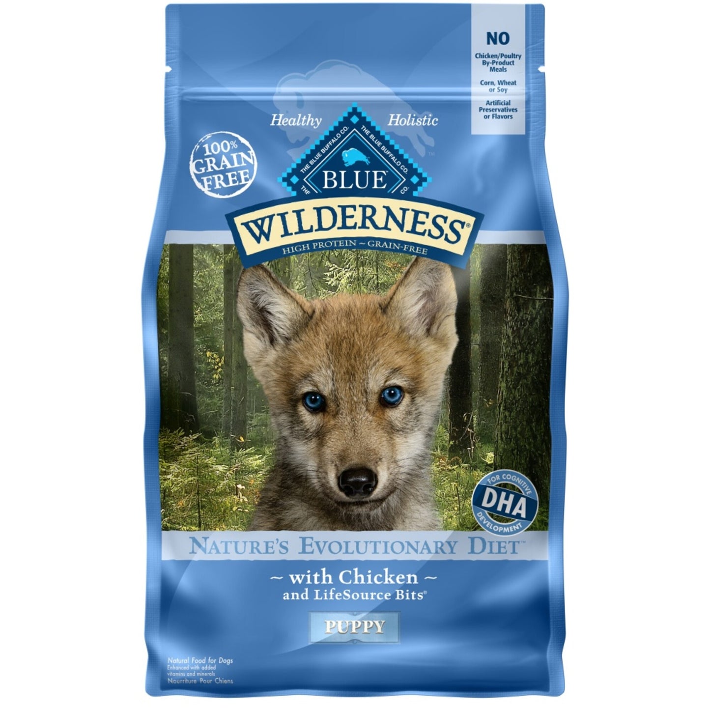 Blue Buffalo Wilderness Puppy Grain Free Chicken Dry Food
