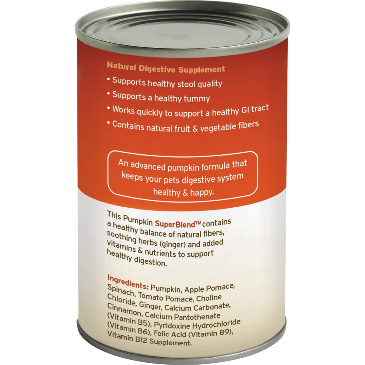 Fruitables Pumpkin SuperBlend Digestive Canned Supplement for Dogs & Cats
