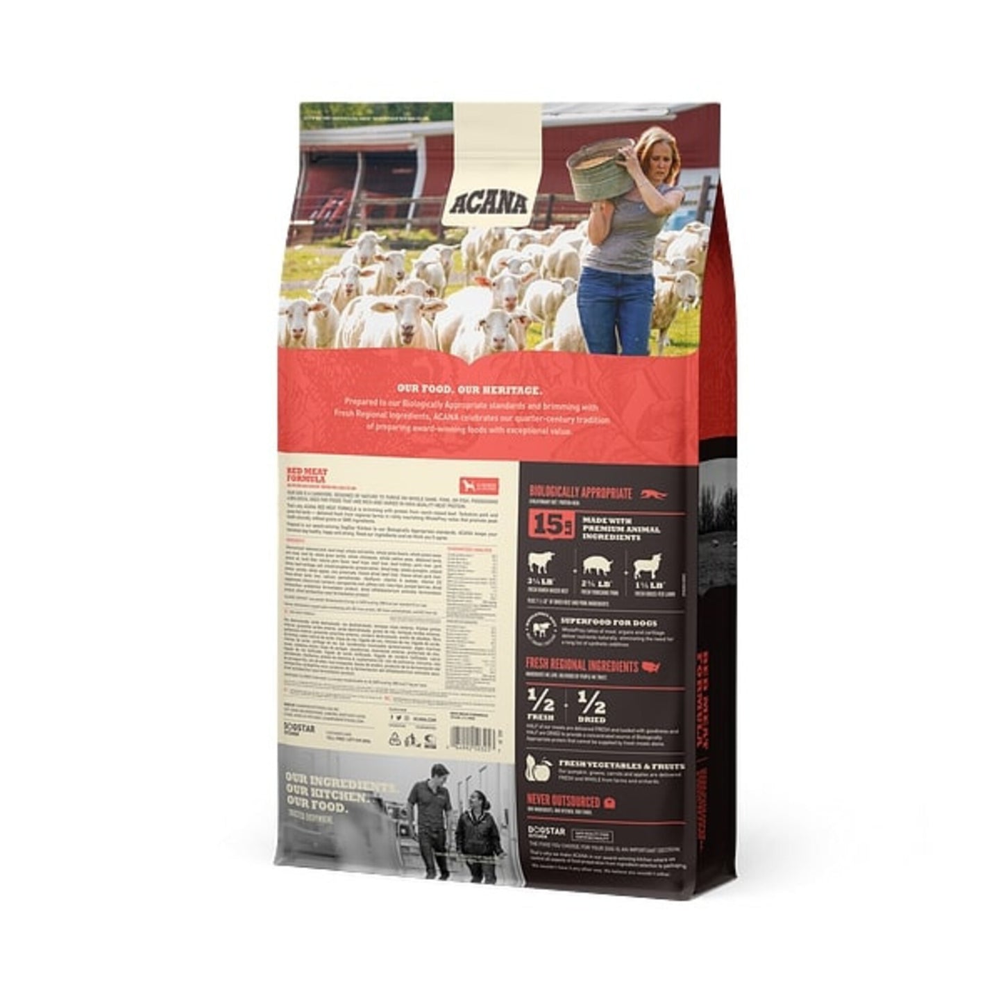 ACANA Red Meat Formula Grain Free Dry Dog Food