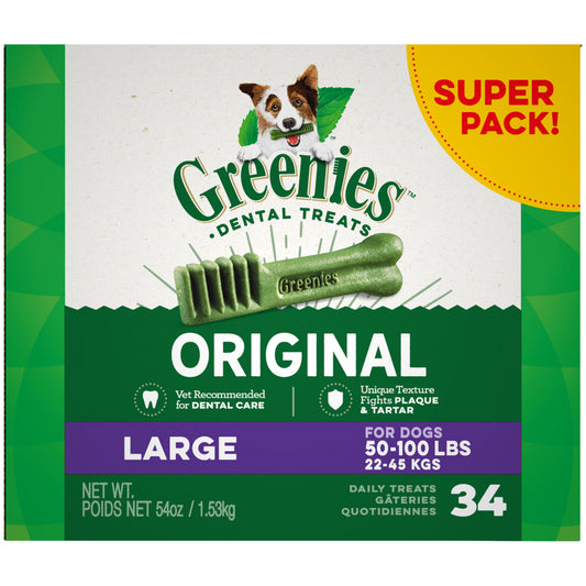 Greenies Large Original Dental Dog Chews