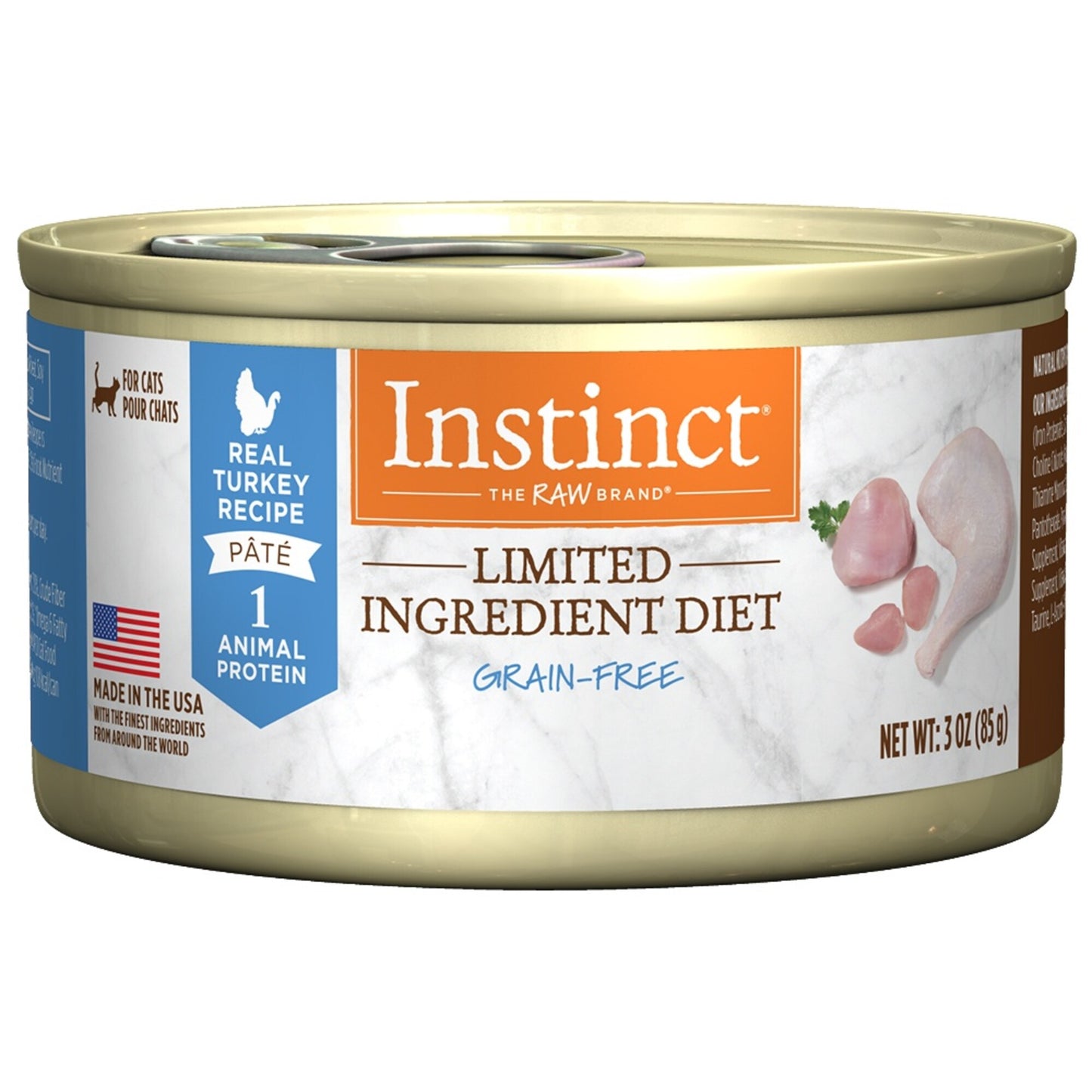 Instinct Grain Free LID Turkey Canned Cat Food