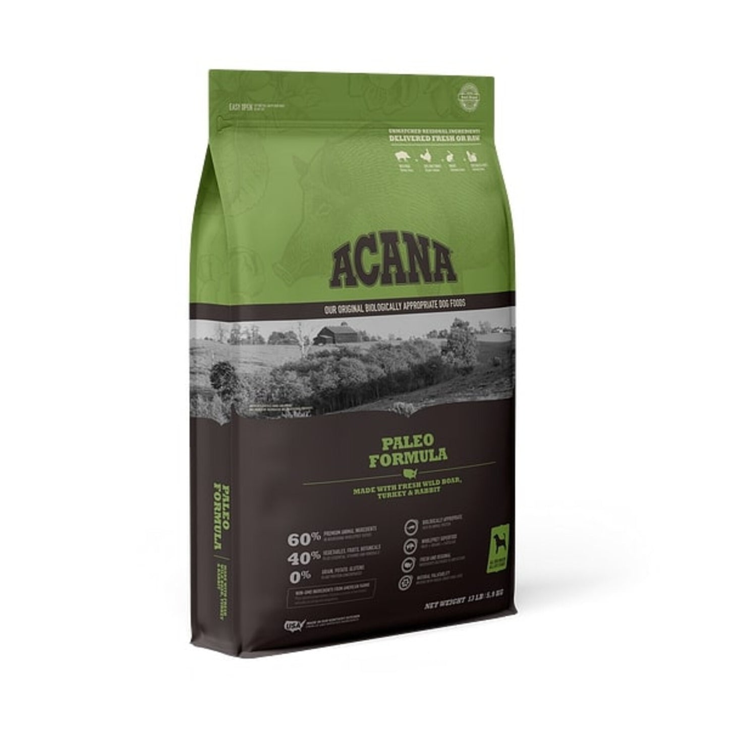 ACANA Paleo Formula Grain Free Dry Dog Food