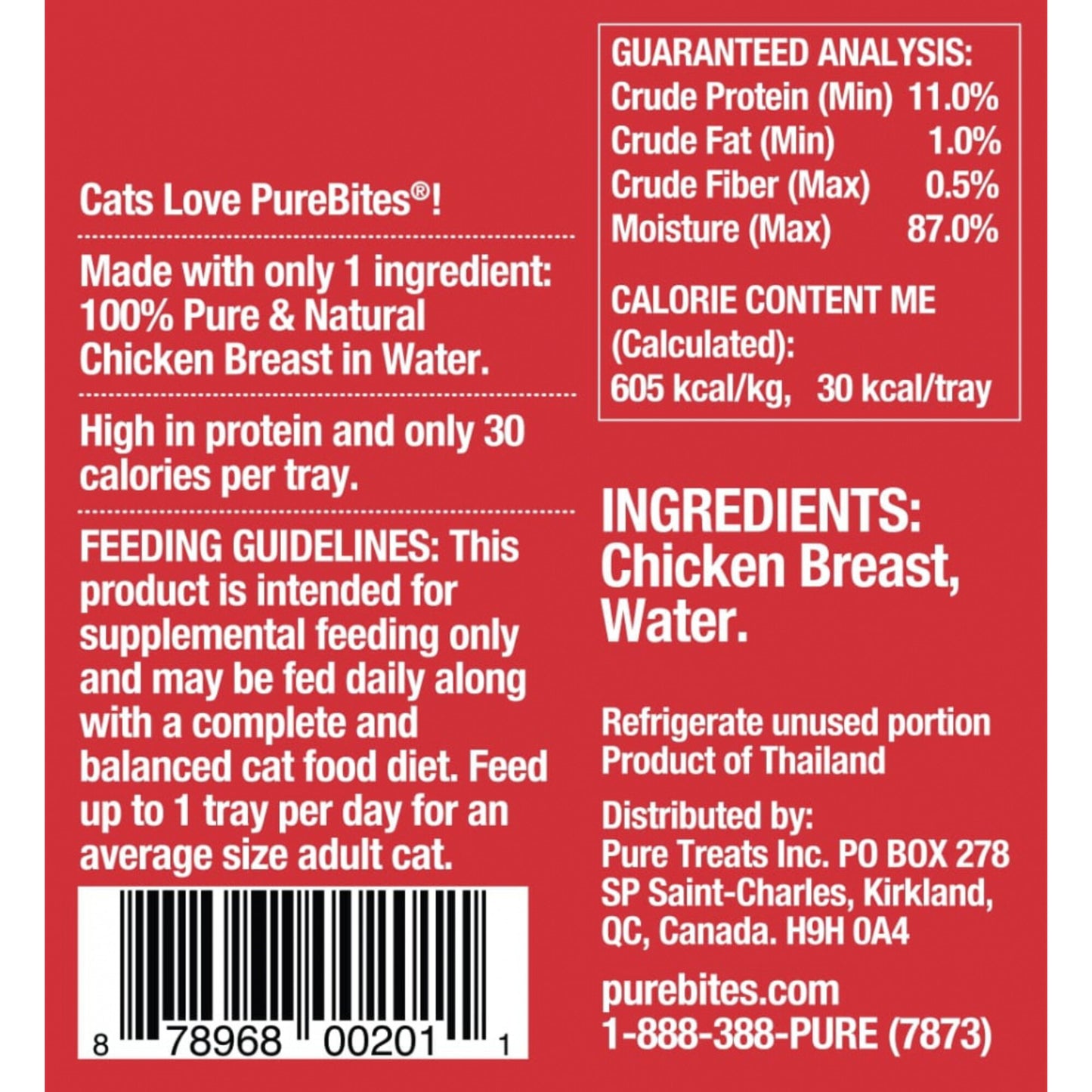 PureBites Mixers Chicken Breast in Water Cat Food Topper Treat