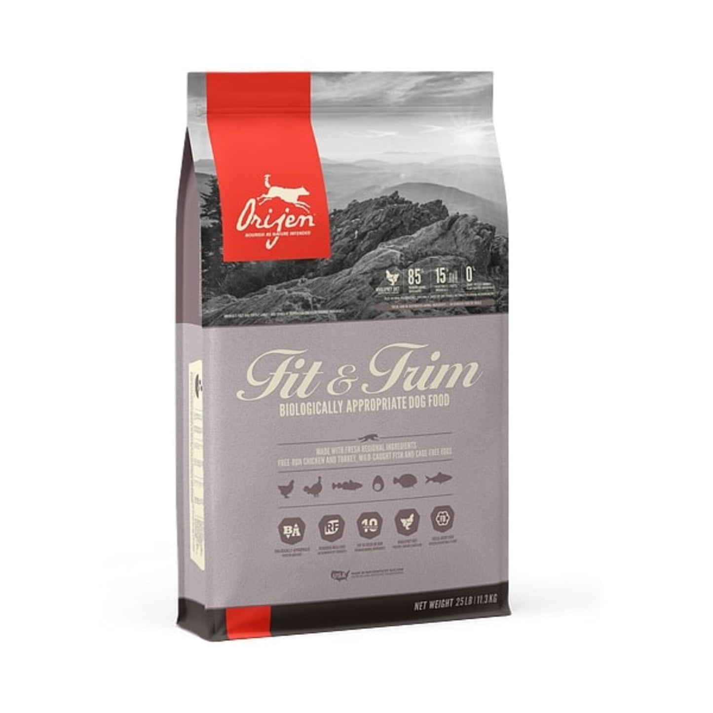 ORIJEN Grain Free Fit & Trim Dry Dog Food