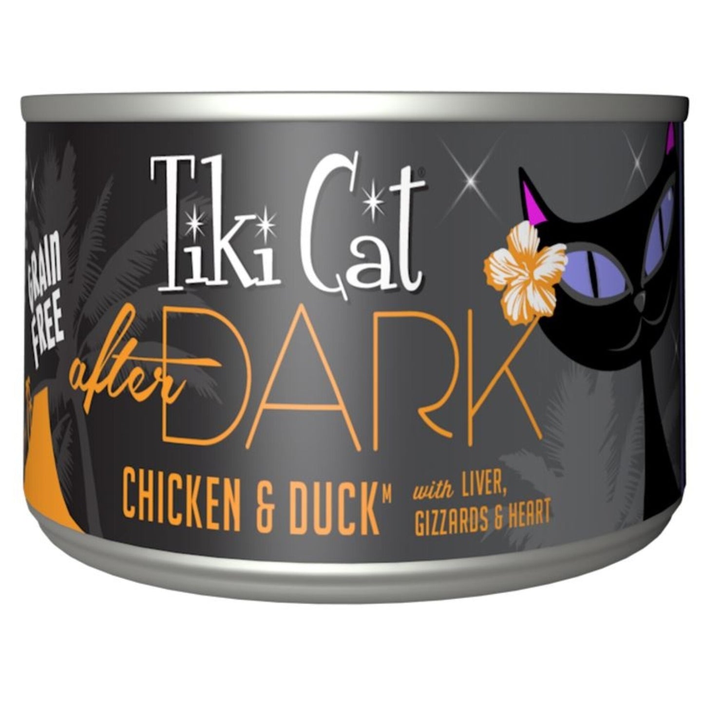 Tiki Cat After Dark Grain Free Chicken and Duck Canned Cat Food