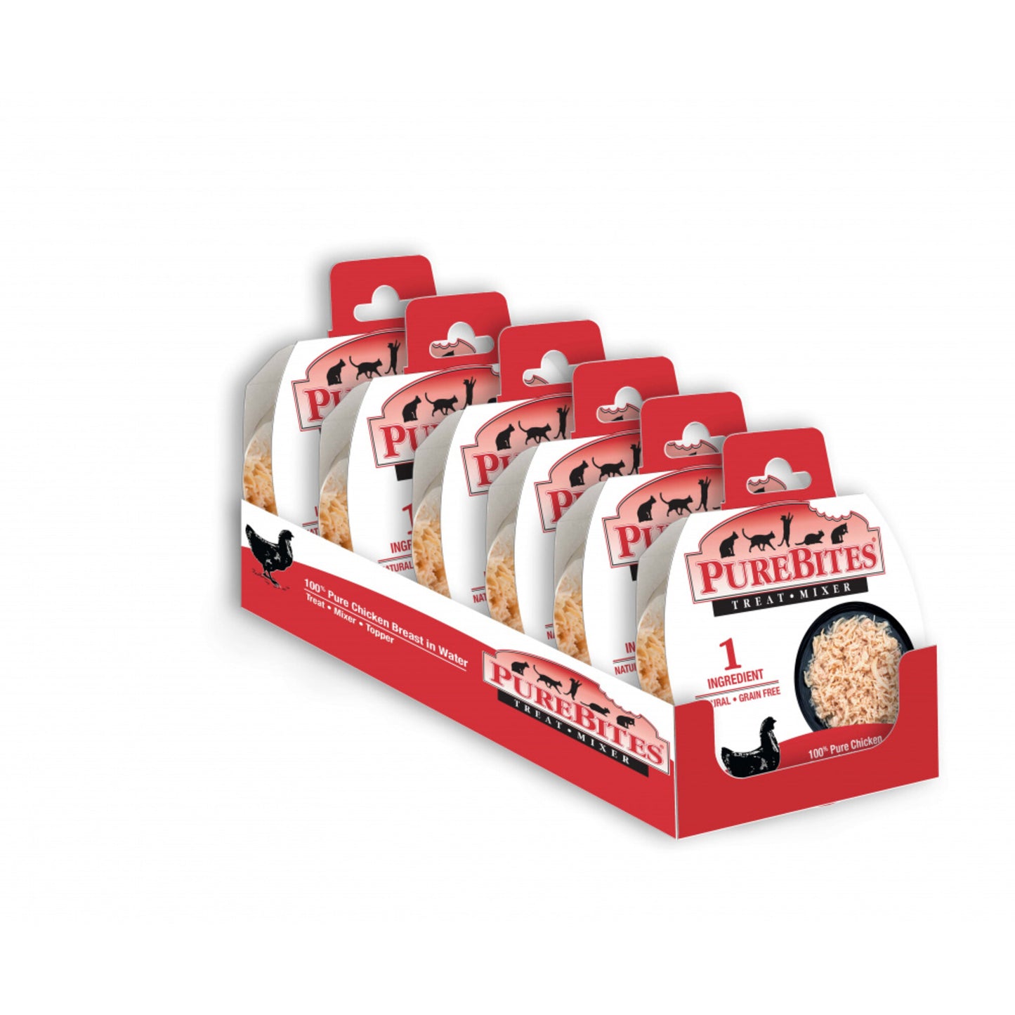 PureBites Mixers Chicken Breast in Water Cat Food Topper Treat