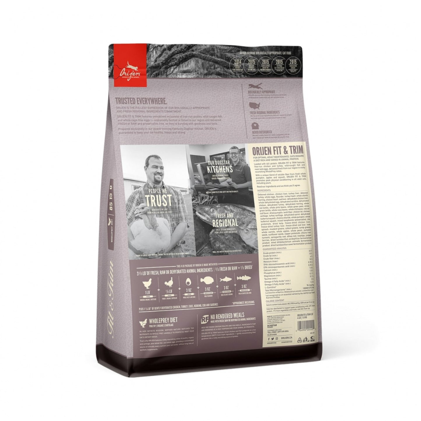 ORIJEN Grain Free Fit & Trim Dry Cat Food