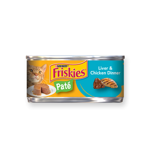 Friskies Pate Liver and Chicken Canned Cat Food