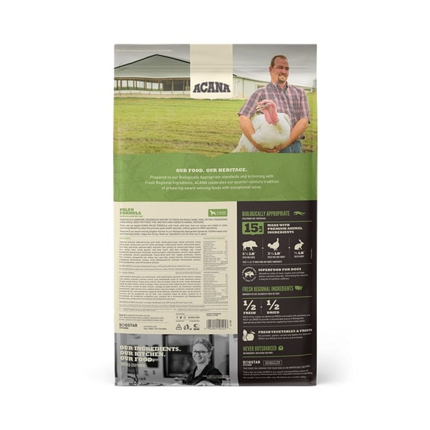 ACANA Paleo Formula Grain Free Dry Dog Food